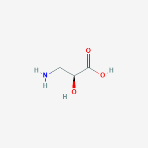 molecular formula C4H6ClNO3 B556875 (S)-异丝氨酸 CAS No. 632-13-3