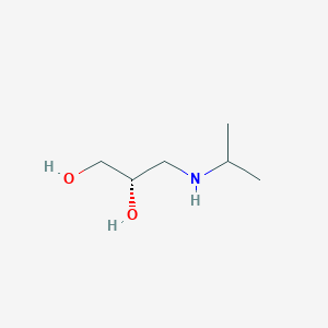 molecular formula C6H15NO2 B556877 (S)-3-异丙基氨基-1,2-丙二醇 CAS No. 90742-94-2