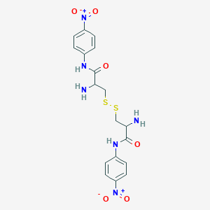 molecular formula C18H20N6O6S2 B556886 n,n'-Bis(4-nitrophenyl)cystinamide CAS No. 34199-07-0