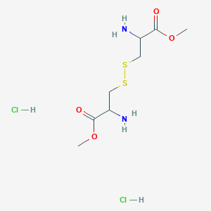 molecular formula C8H18Cl2N2O4S2 B556888 Cystine dimethyl ester dihydrochloride CAS No. 32854-09-4