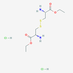 molecular formula C10H22Cl2N2O4S2 B556889 Diethyl L-cystinate dihydrochloride CAS No. 22735-07-5
