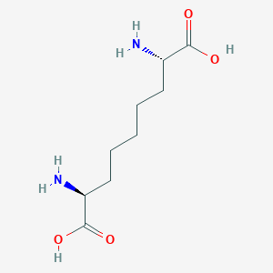 molecular formula C9H18N2O4 B556897 (2S,8S)-2,8-diaminononanedioic acid CAS No. 159344-56-6