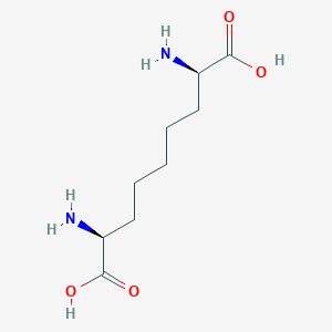 molecular formula C16H24N2O4 B556898 (2R,8S)-2,8-diaminononanedioic acid CAS No. 59014-27-6