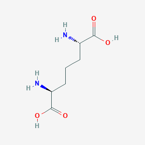 molecular formula C7H14N2O4 B556900 (2S,6S)-2,6-diaminoheptanedioic acid CAS No. 14289-34-0