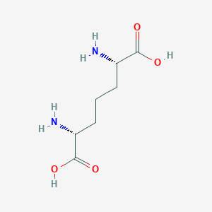 molecular formula C7H14N2O4 B556901 (2R,6S)-2,6-diaminoheptanedioic acid CAS No. 922-54-3