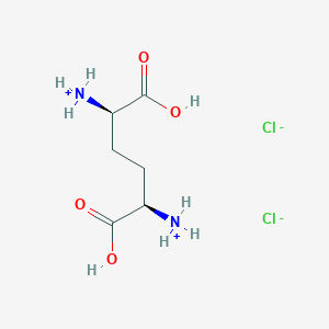 molecular formula C6H14Cl2N2O4 B556905 (5R,2R)-2,5-Diamino adipic acid dihydrochloride CAS No. 213686-08-9