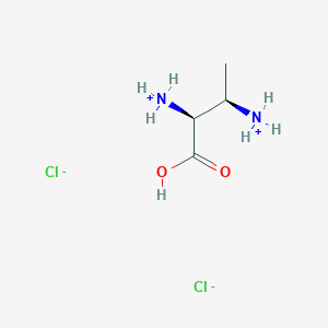 molecular formula C4H12Cl2N2O2 B556912 (2S,3R)-2,3-Diaminobutanoic acid dihydrochloride CAS No. 215652-51-0