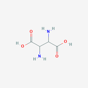 molecular formula C4H8N2O4 B556916 2,3-Diaminosuccinic acid CAS No. 29276-73-1