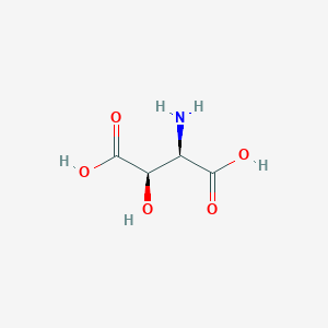 molecular formula C4H7NO5 B556918 DL-threo-3-Hydroxyaspartic acid CAS No. 4294-45-5