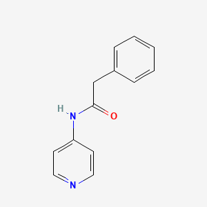 molecular formula C13H12N2O B5569337 2-phenyl-N-(pyridin-4-yl)acetamide 