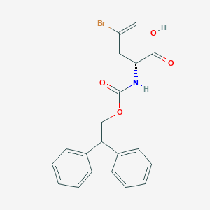 B556938 (R)-2-((((9H-fluoren-9-yl)methoxy)carbonyl)amino)-4-bromopent-4-enoic acid CAS No. 220497-92-7