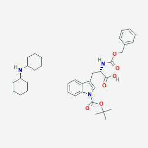 molecular formula C36H49N3O6 B556963 z-Trp(boc)-oh.dcha CAS No. 218938-57-9