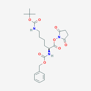 molecular formula C23H31N3O8 B556967 Z-Lys(boc)-osu CAS No. 3338-34-9