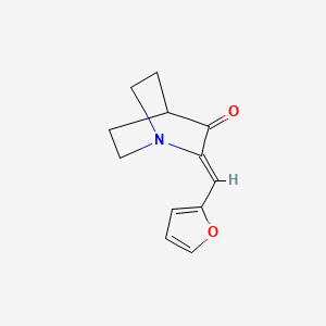 2-(2-furylmethylene)quinuclidin-3-one