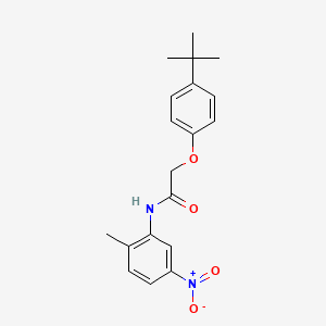 2-(4-tert-butylphenoxy)-N-(2-methyl-5-nitrophenyl)acetamide