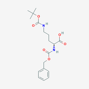 molecular formula C18H26N2O6 B556974 Z-D-Orn(boc)-OH CAS No. 98264-52-9