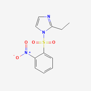 2-ethyl-1-[(2-nitrophenyl)sulfonyl]-1H-imidazole