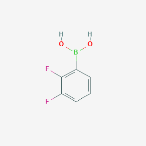 molecular formula C6H5BF2O2 B055698 2,3-Difluorophenylboronic acid CAS No. 121219-16-7