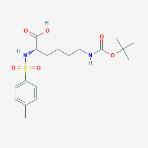 molecular formula C18H28N2O6S B556984 Tos-lys(boc)-OH CAS No. 16948-09-7