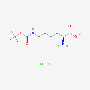 molecular formula C12H25ClN2O4 B556985 H-Lys(Boc)-OMe.HCl CAS No. 2389-48-2