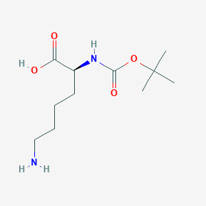 molecular formula C11H22N2O4 B556987 H-Lys(Boc)-OH CAS No. 2418-95-3