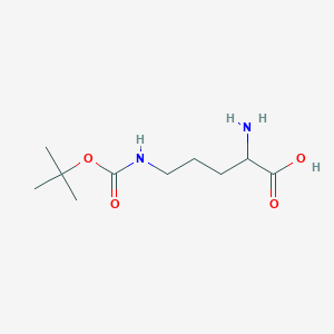 molecular formula C10H20N2O4 B556989 H-Orn(Boc)-OH CAS No. 13650-49-2