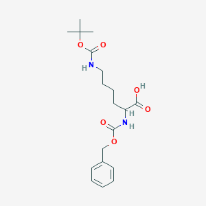 molecular formula C19H28N2O6 B556995 IN2-(苄氧羰基)-N6-(叔丁氧羰基)-L-赖氨酸 CAS No. 2389-60-8