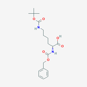molecular formula C19H28N2O6 B556996 Z-D-Lys(Boc)-OH CAS No. 66845-42-9