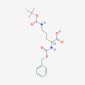 (S)-2-(((Benzyloxy)carbonyl)amino)-5-((tert-butoxycarbonyl)amino)pentanoic acid