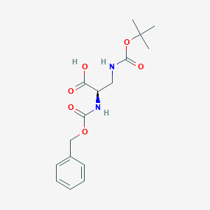 molecular formula C12H16ClNO3 B557006 z-d-Dap(boc)-oh CAS No. 62234-36-0