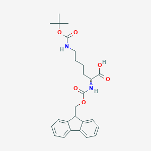 molecular formula C26H32N2O6 B557021 Fmoc-D-Lys(Boc)-OH CAS No. 92122-45-7