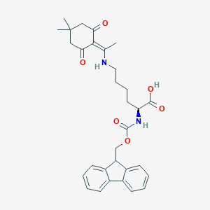 molecular formula C31H36N2O6 B557027 Fmoc-Lys(Dde)-OH CAS No. 150629-67-7