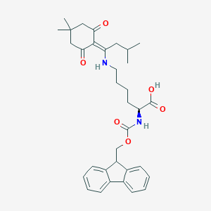 molecular formula C34H42N2O6 B557028 Fmoc-L-Lys(ivDde)-OH CAS No. 204777-78-6
