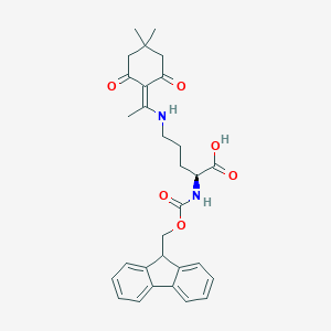 molecular formula C30H34N2O6 B557038 Fmoc-Orn(Dde)-OH CAS No. 269062-80-8