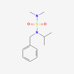 molecular formula C12H20N2O2S B5570432 N-benzyl-N-isopropyl-N',N'-dimethylsulfamide 