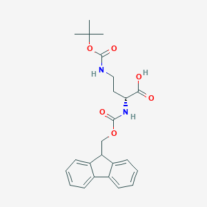 molecular formula C24H28N2O6 B557049 Fmoc-D-Dab(Boc)-OH CAS No. 114360-56-4