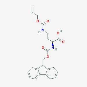 molecular formula C23H24N2O6 B557050 Fmoc-Dab(Alloc)-OH CAS No. 204316-32-5