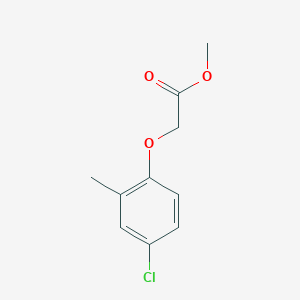 molecular formula C10H11ClO3 B055706 Methyl 4-chloro-2-methylphenoxyacetate CAS No. 2436-73-9