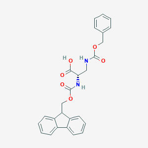 molecular formula C26H24N2O6 B557060 Fmoc-Dap(Z)-OH CAS No. 204316-36-9