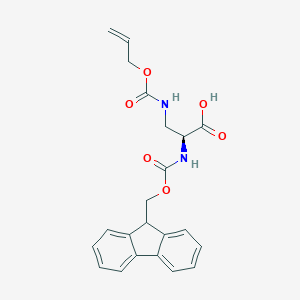 molecular formula C22H22N2O6 B557064 Fmoc-Dap(Alloc)-OH CAS No. 188970-92-5