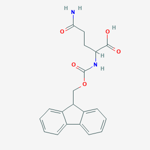 molecular formula C20H20N2O5 B557075 Fmoc-Gln-OH CAS No. 71989-20-3