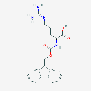 molecular formula C21H24N4O4 B557077 Fmoc-Arg-OH CAS No. 91000-69-0