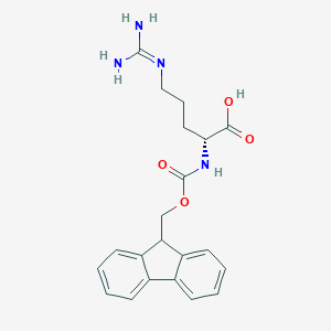 molecular formula C21H24N4O4 B557082 Fmoc-D-Arg-OH CAS No. 130752-32-8
