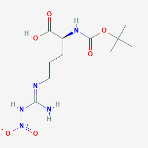 molecular formula C11H21N5O6 B557086 Boc-Arg(NO2)-OH CAS No. 2188-18-3