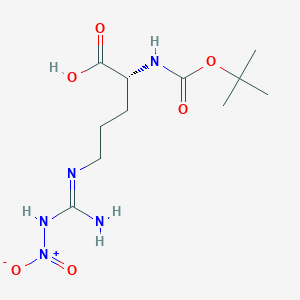 molecular formula C11H21N5O6 B557087 Boc-D-Arg(NO2)-OH CAS No. 50913-12-7