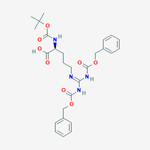 molecular formula C27H34N4O8 B557089 Boc-Arg(Z) 2-OH CAS No. 51219-19-3