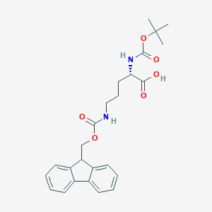 molecular formula C25H30N2O6 B557108 Boc-Orn(Fmoc)-OH CAS No. 150828-96-9