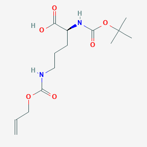 molecular formula C14H24N2O6 B557112 Boc-Orn(Alloc)-OH CAS No. 171820-74-9