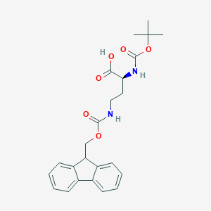 molecular formula C24H28N2O6 B557120 Boc-Dab(Fmoc)-OH CAS No. 117106-21-5