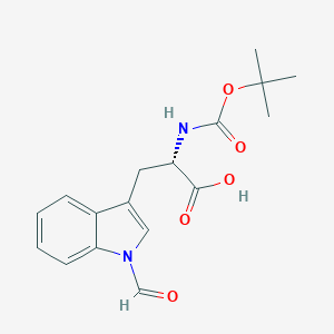 molecular formula C17H20N2O5 B557141 Boc-Trp(For)-OH CAS No. 47355-10-2